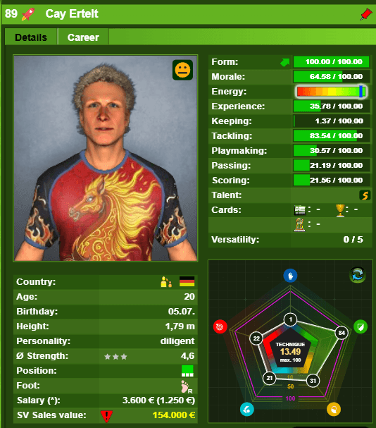 New Skill in goalunited: Technique!